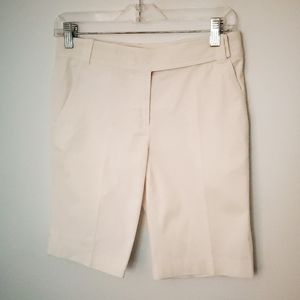 Tory Burch White Bermuda Shorts 4